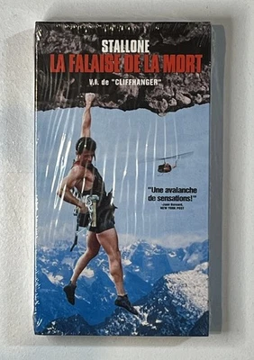 Cliffhanger (VHS, 1993) Canadien French Version, Brand New & Sealed, watermarks! - Image 1 of 4