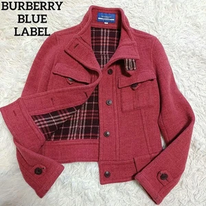 Burberry Blue Label Wolle Pea Mantel Knopf Farbe Rosa Gr. 36 Mode Außen Damen - Bild 1 von 24