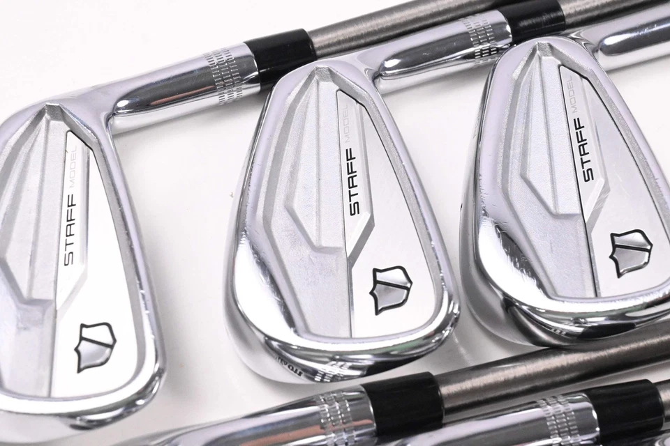 Wilson Staff Model 2024 CB Irons / 5-PW / Stiff Flex Aerotech SteelFiber i80 CW - Image 1 of 4
