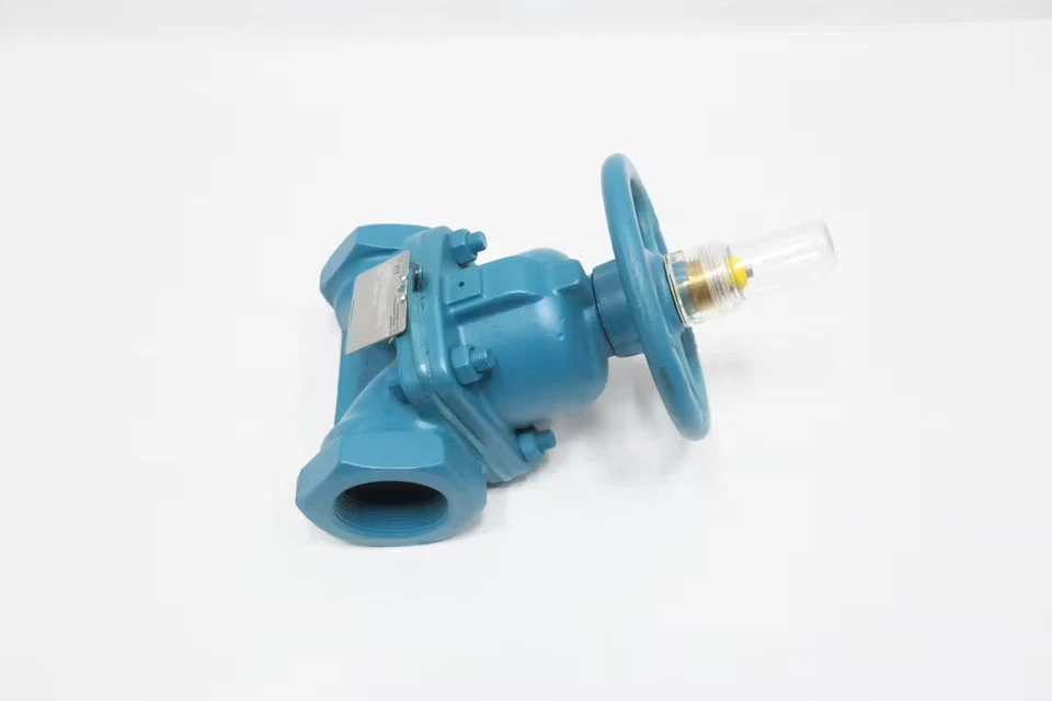 Itt 2-2401-T-903-SP88CATB Dia-flo Manual Iron Diaphragm Valve 2in Npt - Image 1 of 4