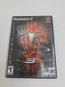 Spider-Man 3 (Sony Playstation 2, 2007) Black Label PS2 CIB komplett getestet - Bild 1 von 5
