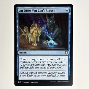 AN OFFER YOU CAN'T REFUSE MTG BLC - CARTE MAGIC THE GATHERING EN NEUF - Imagen 1 de 1