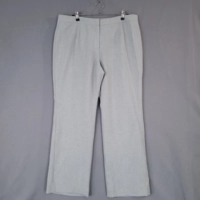 Le Suit Women's Petite Gray Dress Pants Size 16P Polyester Blend - Image 1 of 4