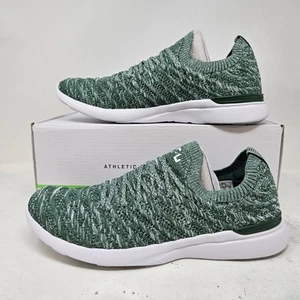 Athletic Propulsion Labs APL TechLoom Wave Green White Casual Shoes / Men's 9 - Picture 1 of 6