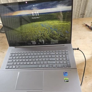 HP ENVY 17.3" Laptop Notebook RTX 3050 32GB RAM 1TB SSD i7 17-cr1005cl Good - Afbeelding 1 van 5