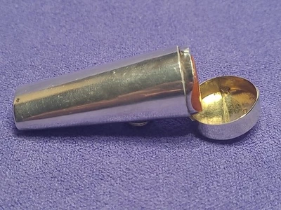 Rare Chester 1909 Solid Silver Cheroot Holder Case Antique Tobacco Cigar Box - Image 1 of 4