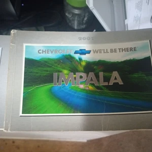 2001 Chevy Impala Owners Manual Handbook with warranty OEM - Picture 1 of 5