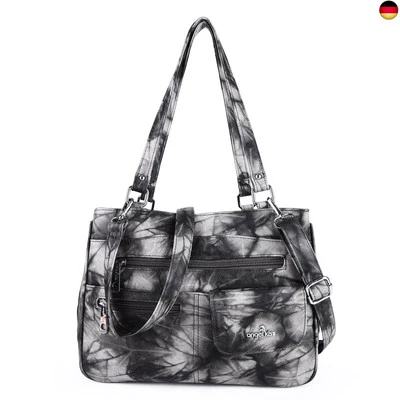 Angel Kiss Tasche Leder Damenhandtasche Schultertasche Handtaschen Wasserdicht