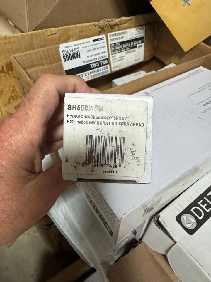 Delta SH5002-PN HydraChoice H2Okinetic Body Spray - Níquel pulido, nuevo en caja Foto 1 de 1