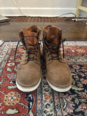 Brooklyn x Wesco Personalizado Hendrik Bronceado Británico Domano Roughout Talla 10 D Foto 1 de 4