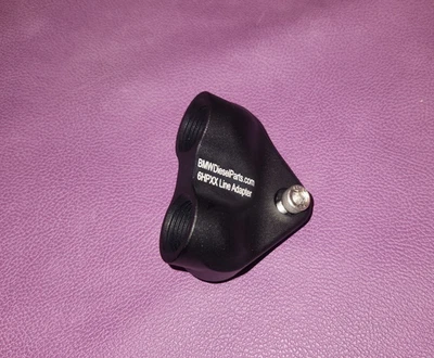 BMW Gearbox ZF 6HP19 6HP26 6HP28 Oil Cooler Adapter Aluminum Transmission E90 - Image 1 of 2