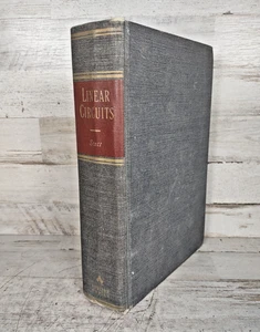 Linear Circuits by Ronald E Scott Electrical Textbook Hardcover 2nd Print 1964 - Picture 1 of 9
