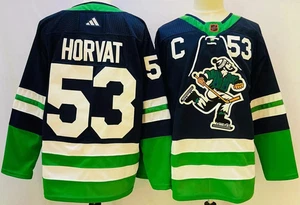 Men's NHL Hockey Jersey Vancouver Canucks #40 #43 Draisaitl Pullover Hoodie - Picture 1 of 5