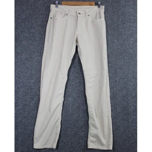 Peter Millar Crown Crafted Corduroy Chino Pants 30x30 cream Biege - Picture 1 of 6