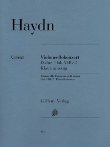 Haydn Concerto Cello & Orchestra D Major Piano Henle Urtext Sheet Music Book - Picture 1 of 1