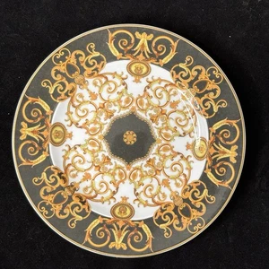 Versace Barocco Rosenthal Studio-linie 18cm (7 1/4") Wall Bread Plate in Box - Picture 1 of 5