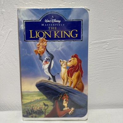 The Lion King VHS Walt Disney Masterpiece Collection 1990s Animated Film Vintage - Image 1 of 4