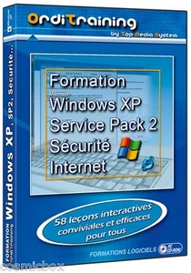 CD Rom PC FORMATION WINDOWS XP Service Pack 2 sécurité internet OrdiTraining neu - Photo 1/1