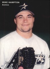 1995 Astros Mother's Baseball Card #22 Mike Hampton