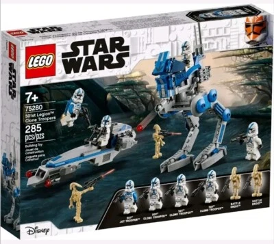 🟢 RETIRED LEGO SET 75280 Star Wars 501st Legion Clone Troopers NEW 🎁GREAT GIFT - Image 1 of 4