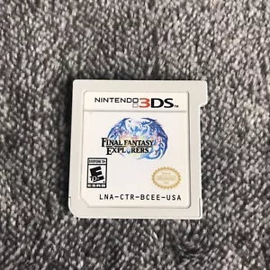 Final Fantasy Explorers Nintendo 3DS, 2016 PROBADO AUTÉNTICO solo cartucho - Imagen 1 de 3