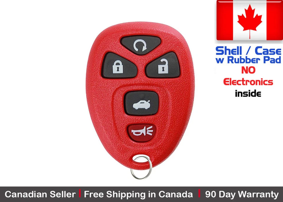 1x New Replacement Keyless Remote Key Fob For GM Chevy 22733524 - Shell Only - Image 1 of 1