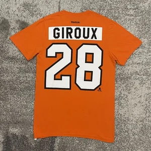 Reebok NHL Philadelphia Flyers Claude Giroux Hockey Shirt Mens Small - Picture 1 of 4