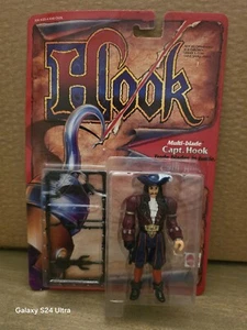 1991 Hook Movie Mattel Action Figure ~~MULTI-BLADE CAPT. HOOK~~ New on Card - Picture 1 of 8