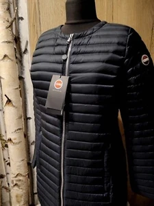 COLMAR PUFFER WOMAN JACKET SIZE M 42 NEW NAVY BLUE - Picture 1 of 6
