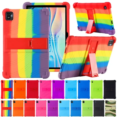 For TCL Tab 8LE/10L Gen2 10.1in/11 Tablet Shockproof Silicone Stand Case Cover - Image 1 of 4