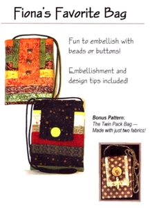 Fiona's Favorite Bag ~ Q42 Designs #131 ~ BONUSMUSTER: Doppelpack Tasche ~ S. Benton - Bild 1 von 3