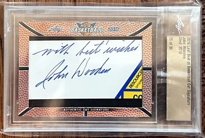 John Wooden auto pyramid sucess GM sealed UCLA Abdul Jabbar Walton 15 of 36 HOF - Image 1 of 2