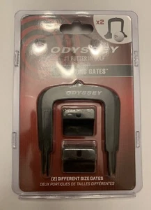 Brand New- Odyssey Golf Putting Gates Set Of 2 Gates - Sizes 50 & 60mm, Black - Picture 1 of 9