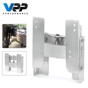 Juego ajustable de 4"" placa de gato trasero elevación manual popa motor fueraborda barco - Imagen 1 de 13