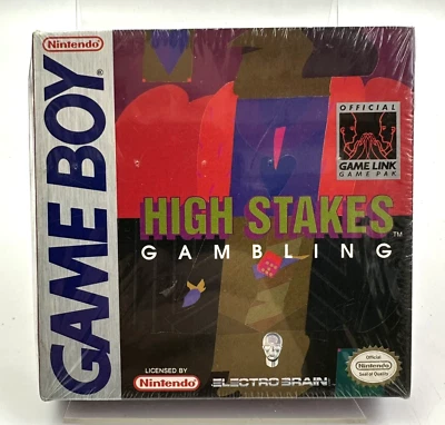 Gameboy High Stakes Gambling, New And Sealed - Image 1 of 4