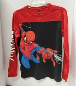 Boy's XL (14-16) Langarm Spider-Man Pullover - Bild 1 von 6