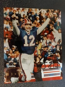 AUTOGRAPHED PICTURE JIM KELLY FROM THE CORY B. COLLECTION VERY NICE PICTURE - Picture 1 of 3