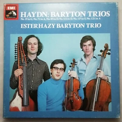EMI 2 LP box SLS 5095 QUADRAPHONIC: Haydn - Baryton Trios / Esterhazy Trio - Image 1 of 4