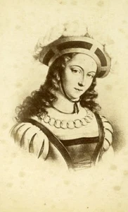 Joan of Arc 88300 Domremy Old CDV Photo Odinot 1880 - Picture 1 of 2