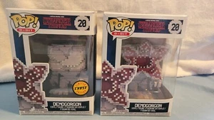 Stranger Things Funko Pop Vinyl #20 8-bit Demogorgon Chase And Normal - Picture 1 of 7
