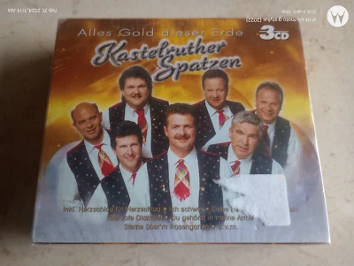 NEW/SEALED 2002 KASTELRUTHER SPATZEN ALLES GOLD DIESER ERDE 3-DISC MUSIC CD SET Foto 1 de 2