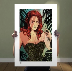 Batman - Poison Ivy Fine Art Druck von Tula Lotay ""Neu"" 103/300 - Bild 1 von 4