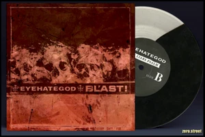 EYEHATEGOD/BL'AST split 7" on COLOR VINYL New SEALED black/clear Blast - Picture 1 of 2