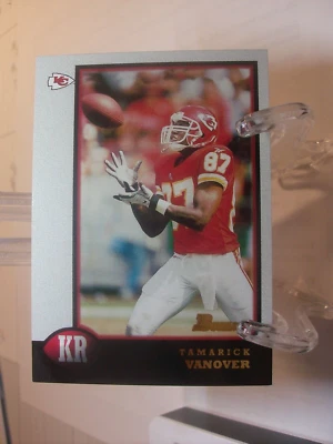 1998 Bowman Football  #69 - Tamarick Vanover - Kansas City Chiefs 98-238 - Image 1 of 2