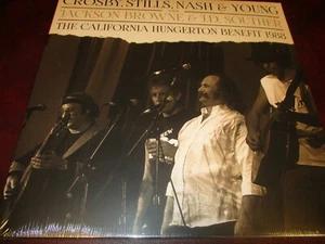  Crosby, Stills, Nash & Young The California Hungerton Benefit 2 LP LIMITED SET  - Picture 1 of 1