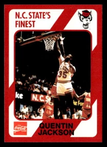 Quentin Jackson 1989 Collegiate Collection NC State's Finest  Card #182 - Picture 1 of 2
