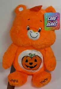 BIG Care Bears Halloween Bär PLÜSCH Kürbis Rucksack Trick Leckerli Tasche Neu mit Etikett 17 Zoll - Bild 1 von 4