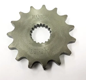 Motorcycle Front Sprocket 428-15T K157FMI for Sinnis Max II 125cc QM125-2V - Picture 1 of 5