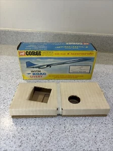 CORGI Diecast model 650 - BOAC CONCORDE BOXED (rare Box Only) - Picture 1 of 9