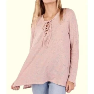 Anthropologie Maronie Hi Low Hooded Top LARGE (3737) - Picture 1 of 6